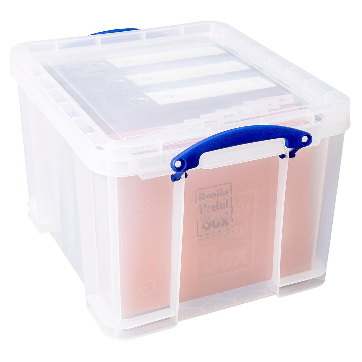 Really Useful File Box, Clear (32CL)