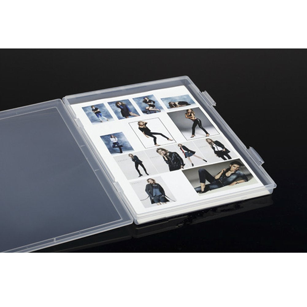 Co-link A4 File Organizer Plastic Document Holder Magazine Protectors Paper Tray (2pcs)