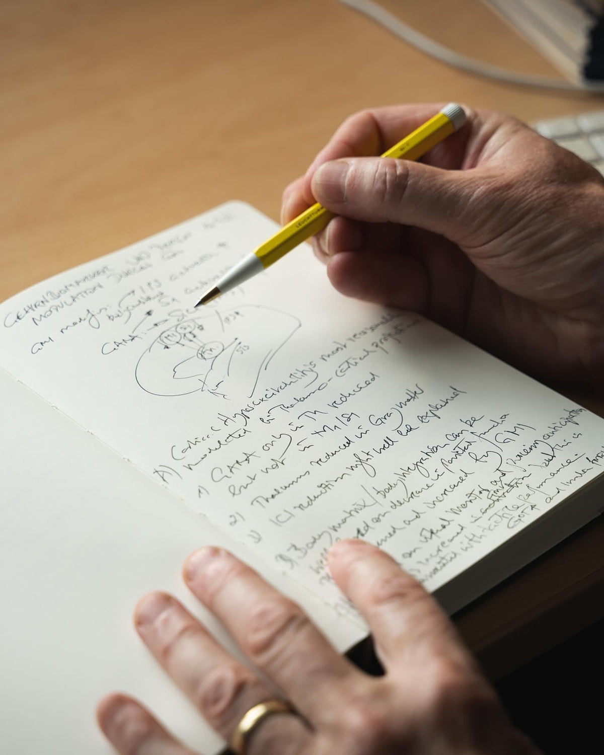LEUCHTTURM1917 - Drehgriffel Writing Pen (Lemon) - Gel Pen with Black Ink Included