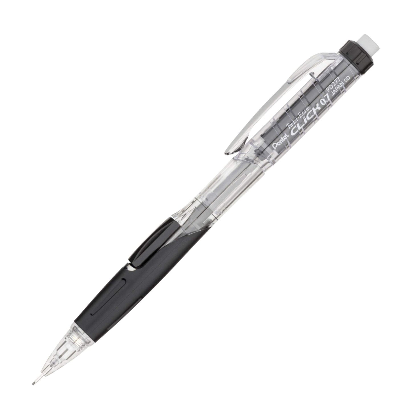 Pentel Twist-Erase Click Mechanical Pencil, (0.7mm) Assorted Barrel Colors, Color May Vary, Box of