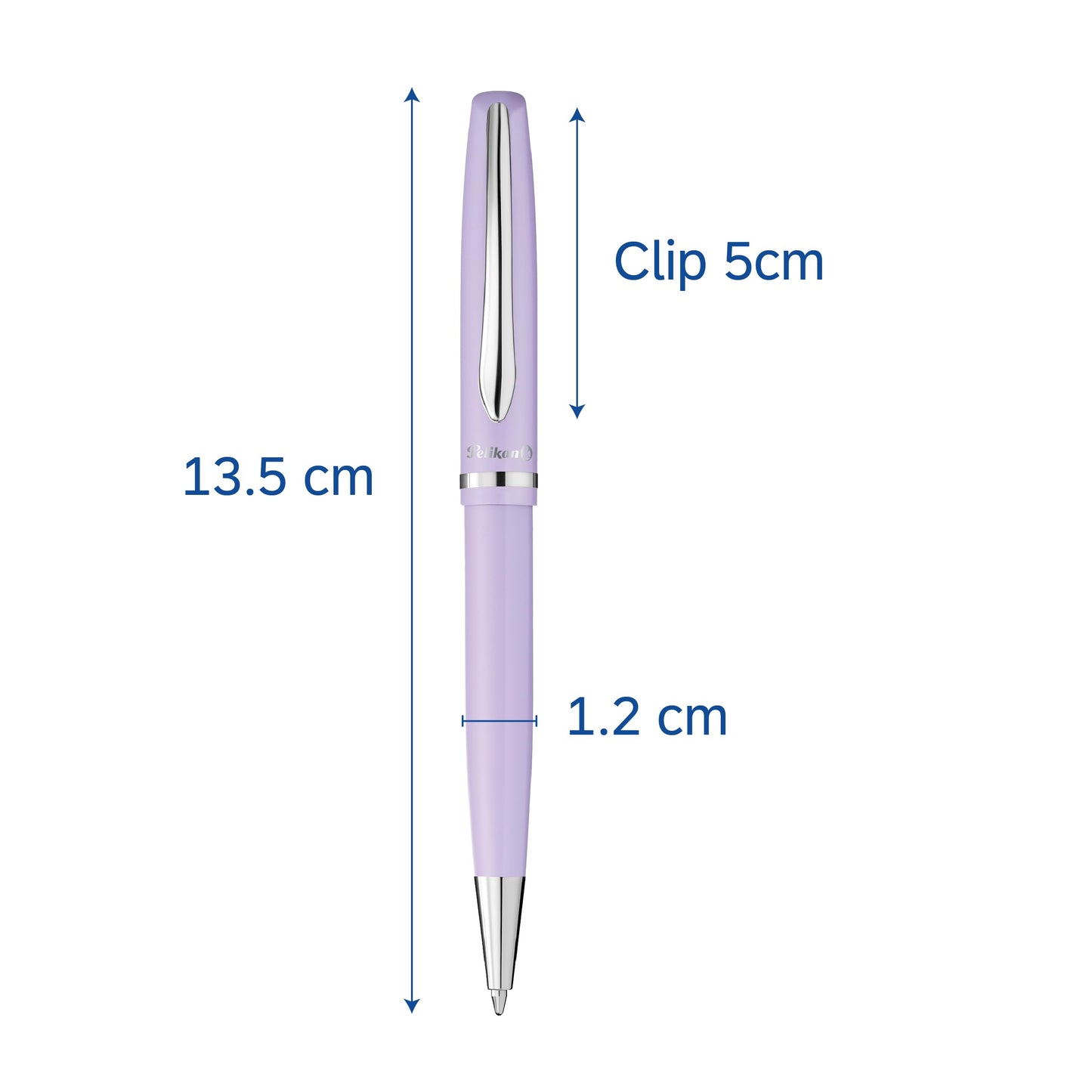 Pelikan Jazz Pastel Ballpoint Pen, Lavender, Boxed, 1 Each (812641)