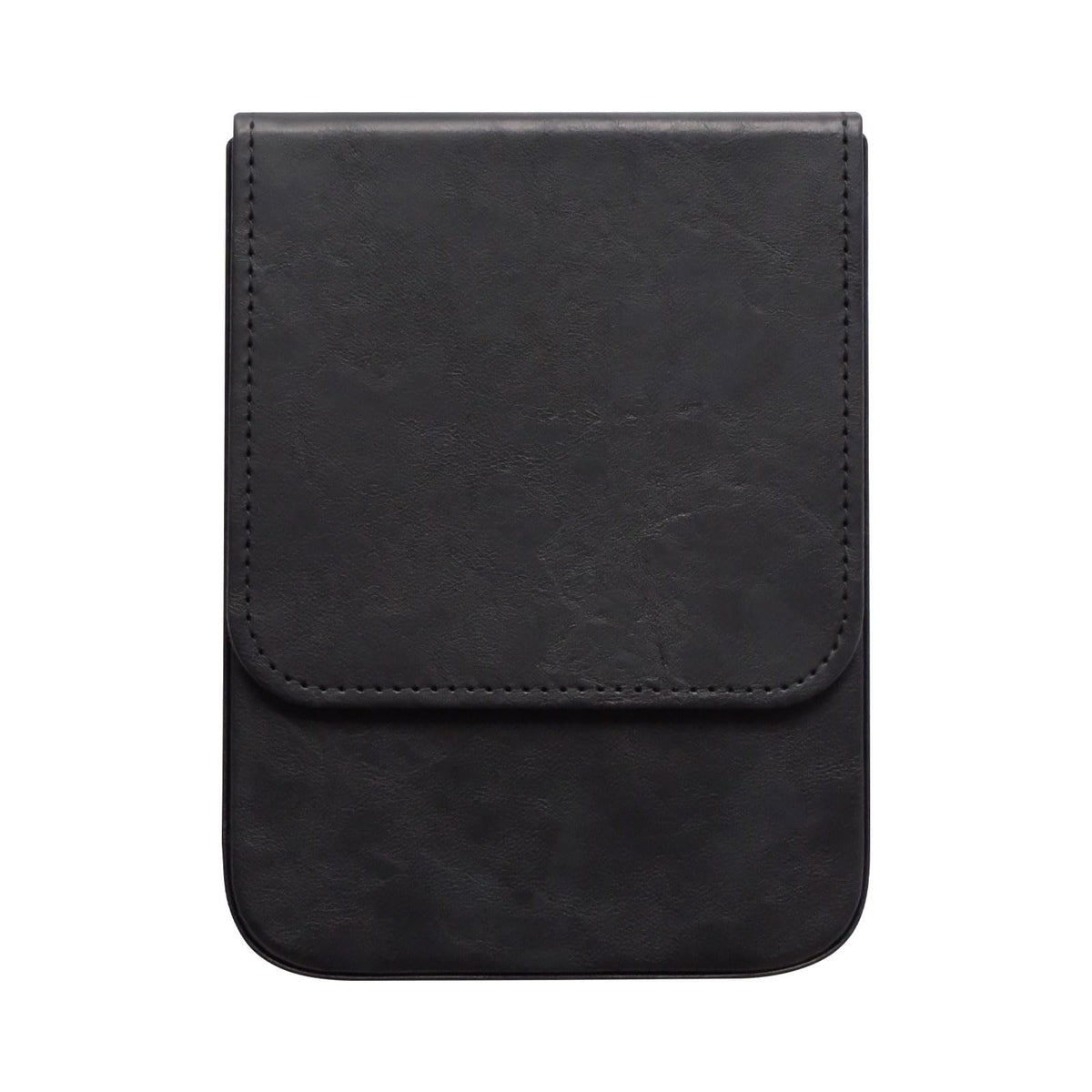 MIVLXLX 6 Slot Fountain Pen Case, Handmade Magnetic,Christmas Gift (black)