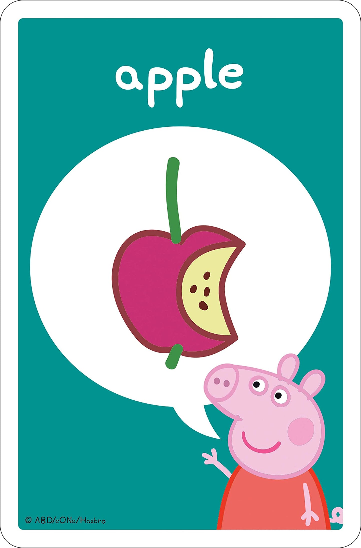 Ravensburger Peppa Pig My First Flash Card Game Kids Age 4 Years Up - Ideal Early Learning, Object
