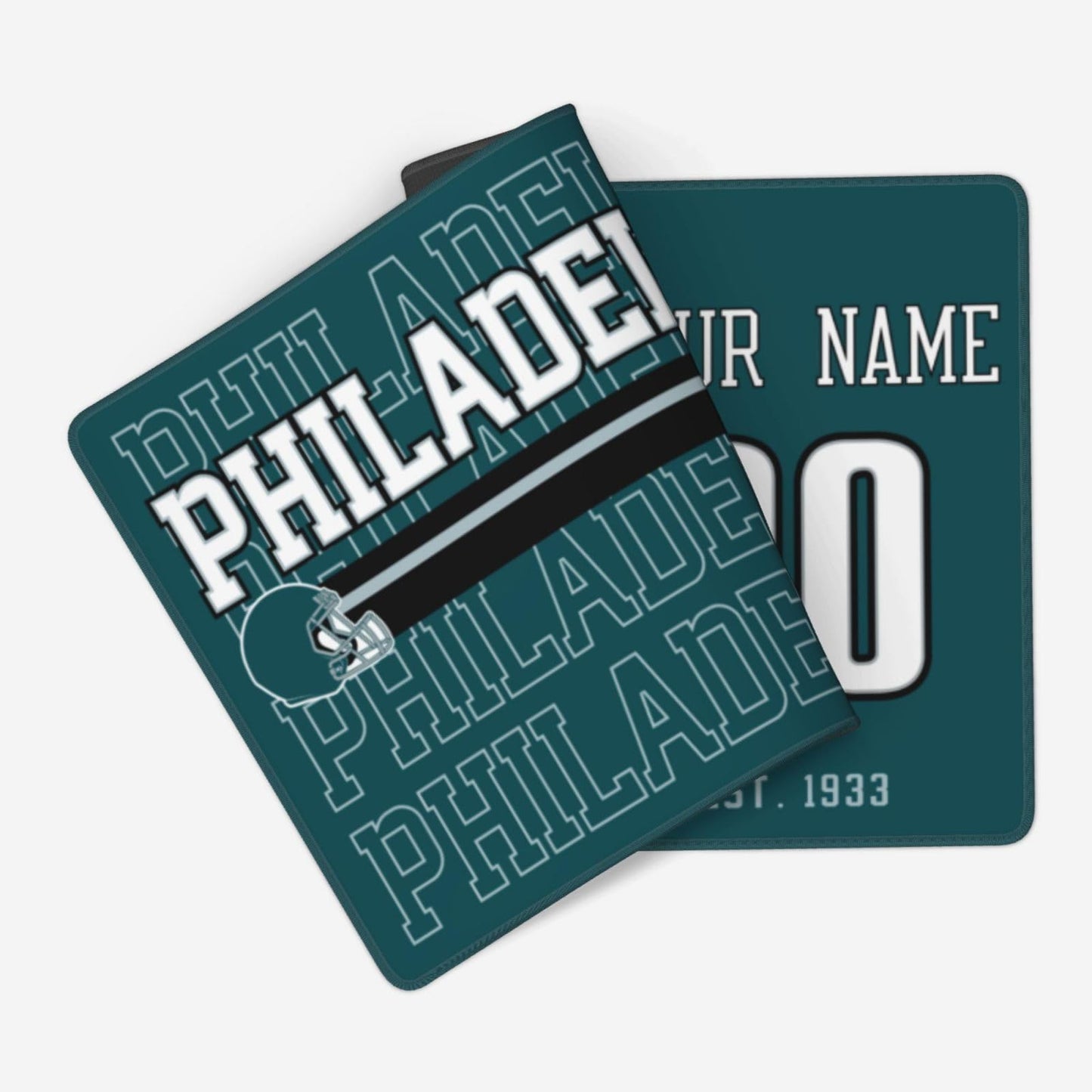 ANTKING Philadelphia Mouse Pad Custom Name and Number Desk Pad for Men Women Youth Gifts