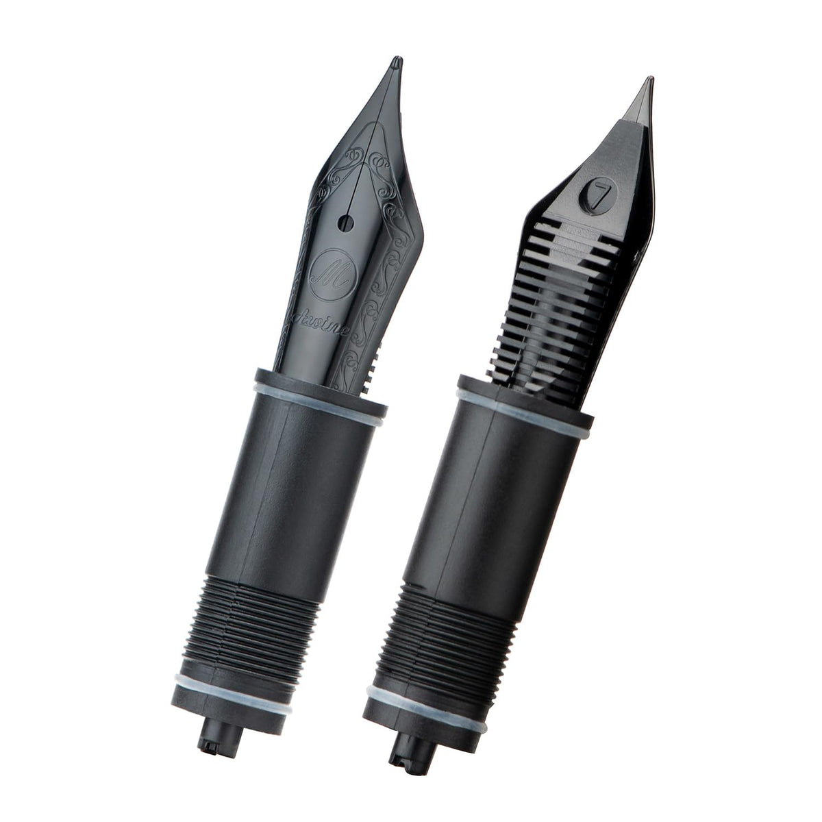 Asvine 3 PCS Fountain Pen Black Nib, Size 6 Medium Nib V169, P20, P30 and V126