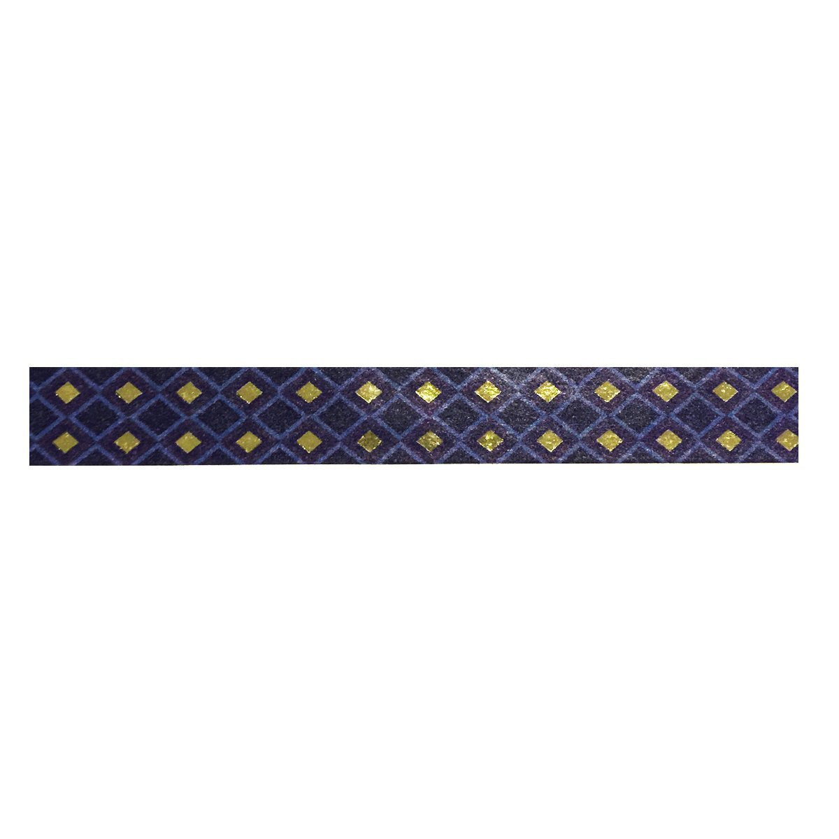 Wrapables Colorful Washi Masking Tape, Midnight Passion Diamonds