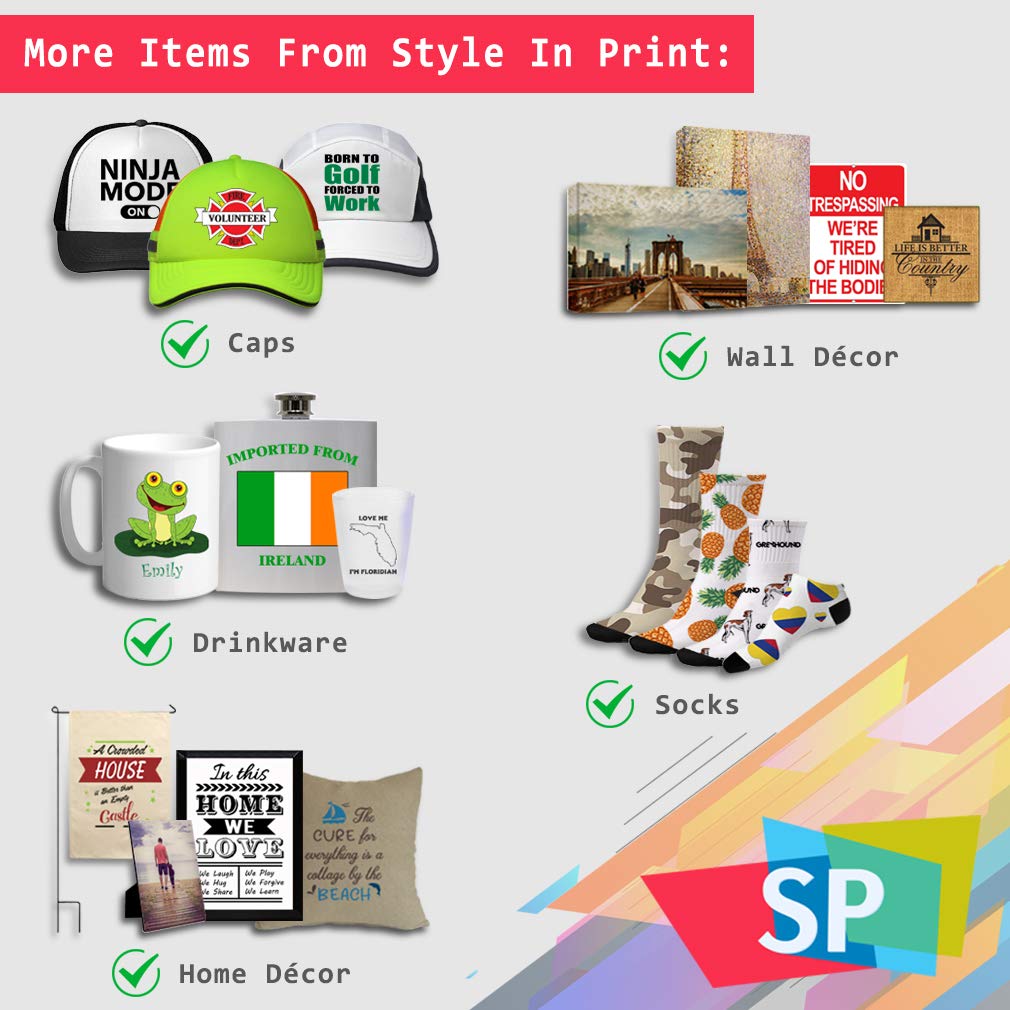 Style In Print Mouse Pad Custom Personalized Photo Picture & Text Neoprene Office Supplies & Gaming
