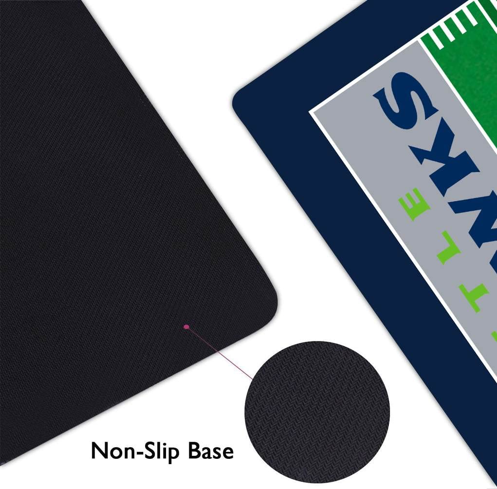 Large Gaming Mouse Pad, Mousepad with Non-Slip Rubber Base for Laptop Computer Desktop