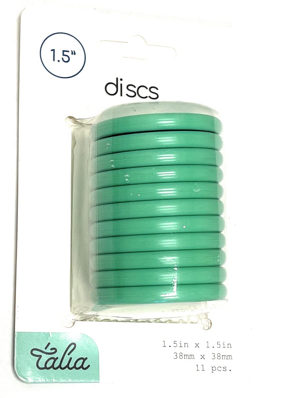 Talia Discbound Notebook - Discs (Sage Green, 1.5inch)