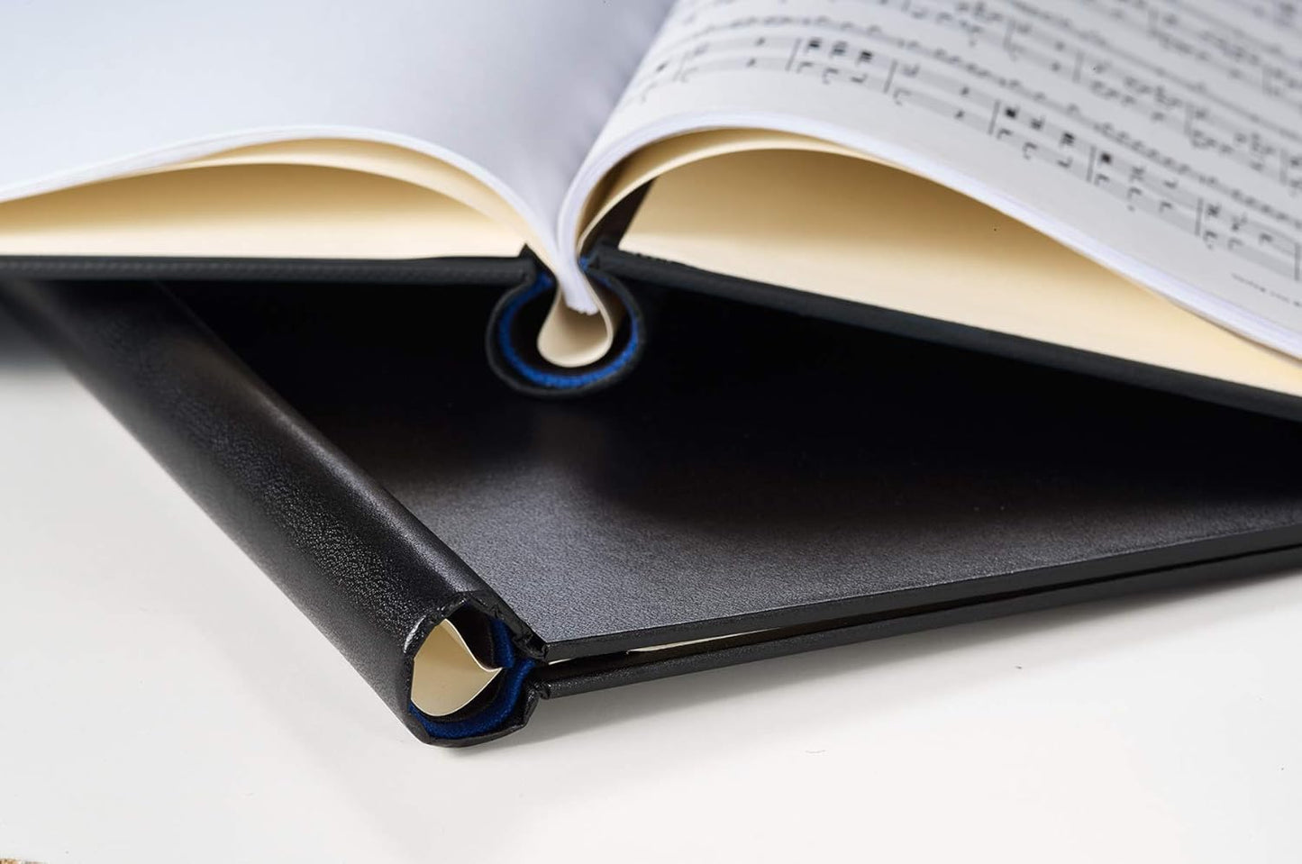 Veloflex 4944 080 Springback Binder A4 Leather-Grain Structure Black