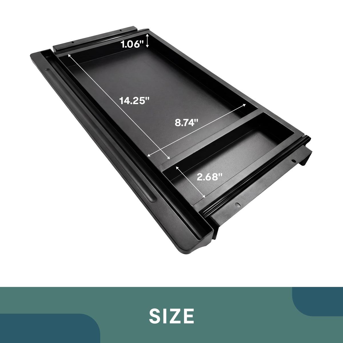 FLEXISPOT Under Desk Drawer, Under table Mounted Drawer, Standing Workstation Storage Attachment