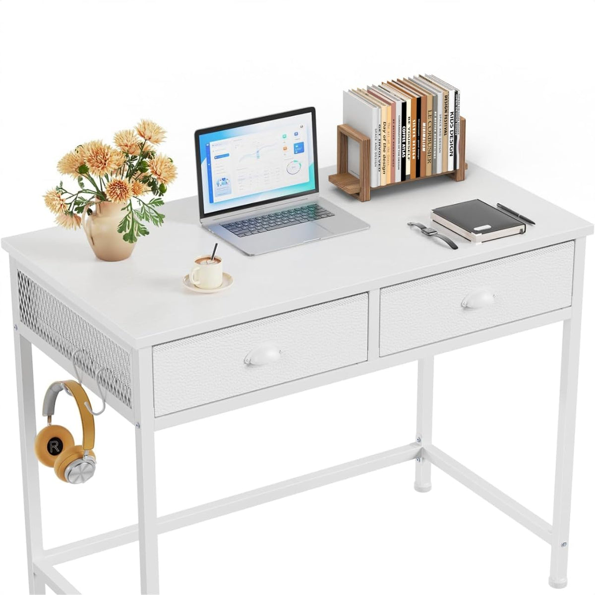 Adjustable Desktop Bookshelf Wooden Table Top Bookshelf Retro Mini Book Shelf Desk Organizer