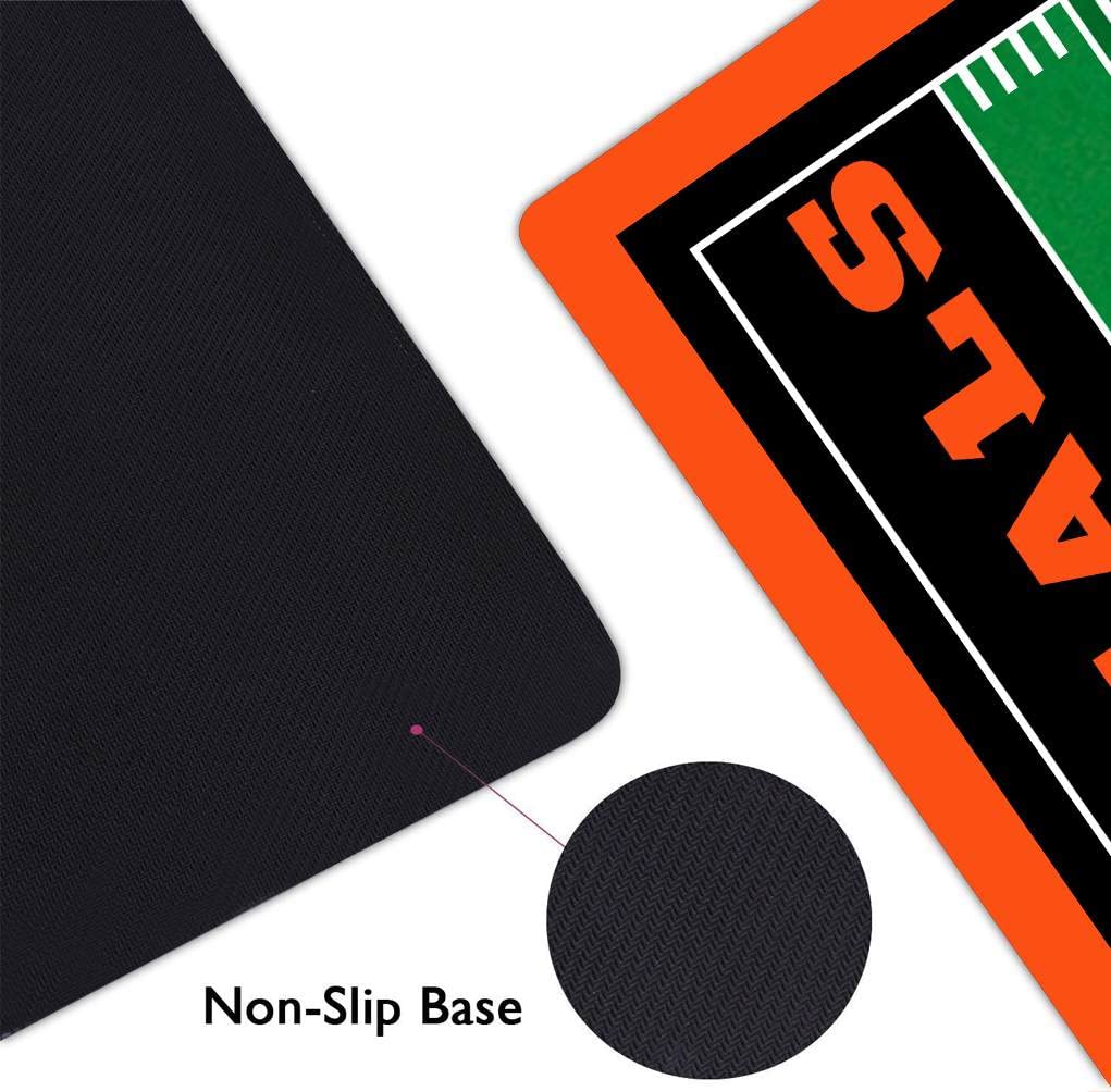 Large Gaming Mouse Pad, Mousepad with Non-Slip Rubber Base for Laptop Computer Desktop