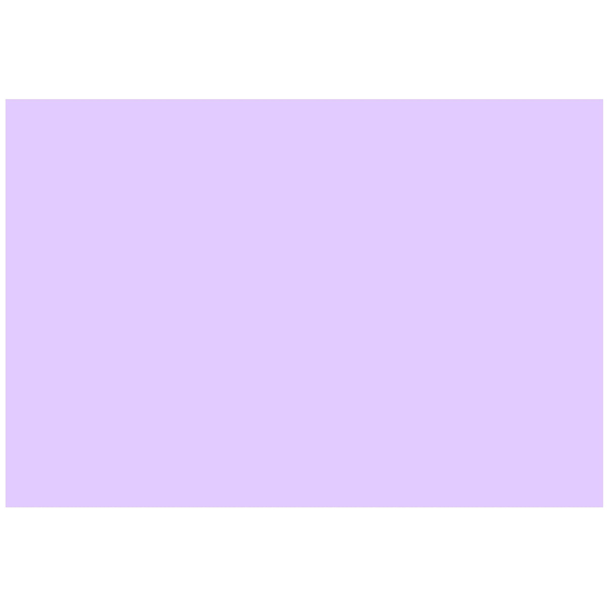 Colonial Cards: 100 Color Cardstock 4" x 6" Index Cards, Light Purple, Unruled