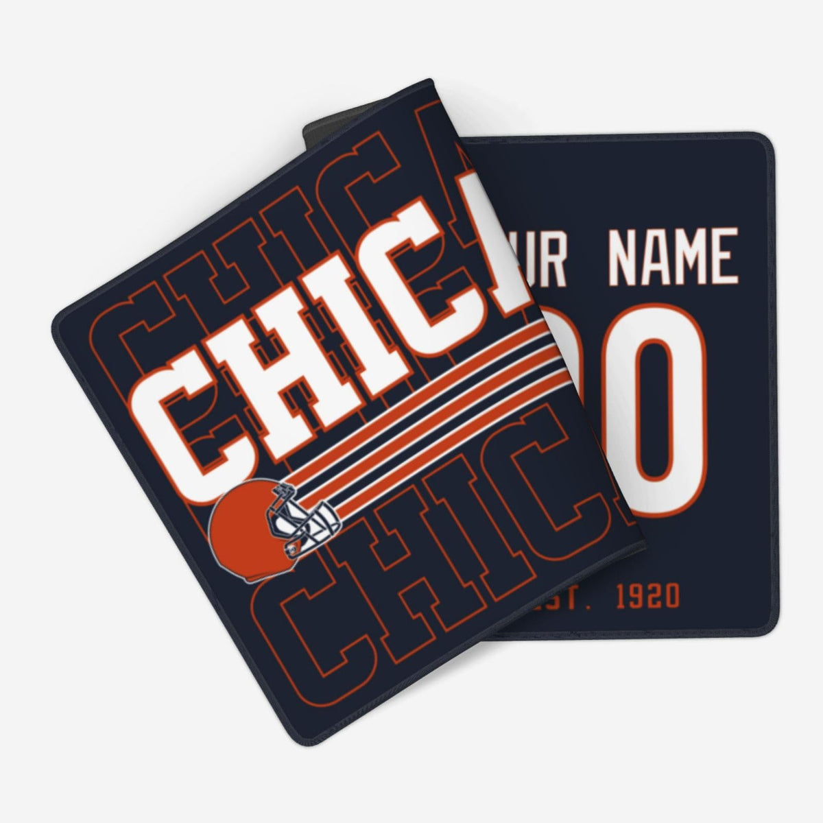 ANTKING Chicago Mouse Pad Custom Name and Number Desk Pad for Men Women Youth Gifts