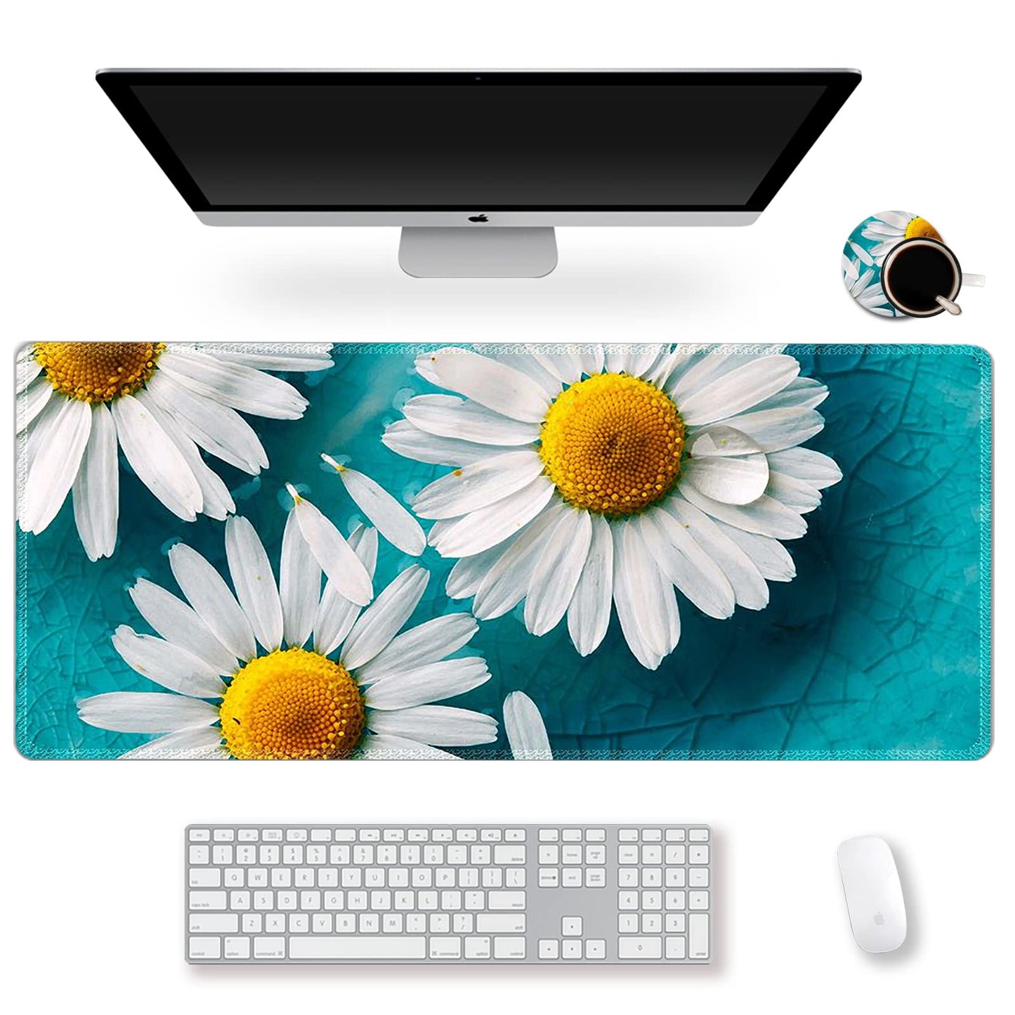 ArtSo Large Gaming Mouse Pad Extended Desk Pad XL Keyboard Mat Long Mousepad Decor Writing Pad