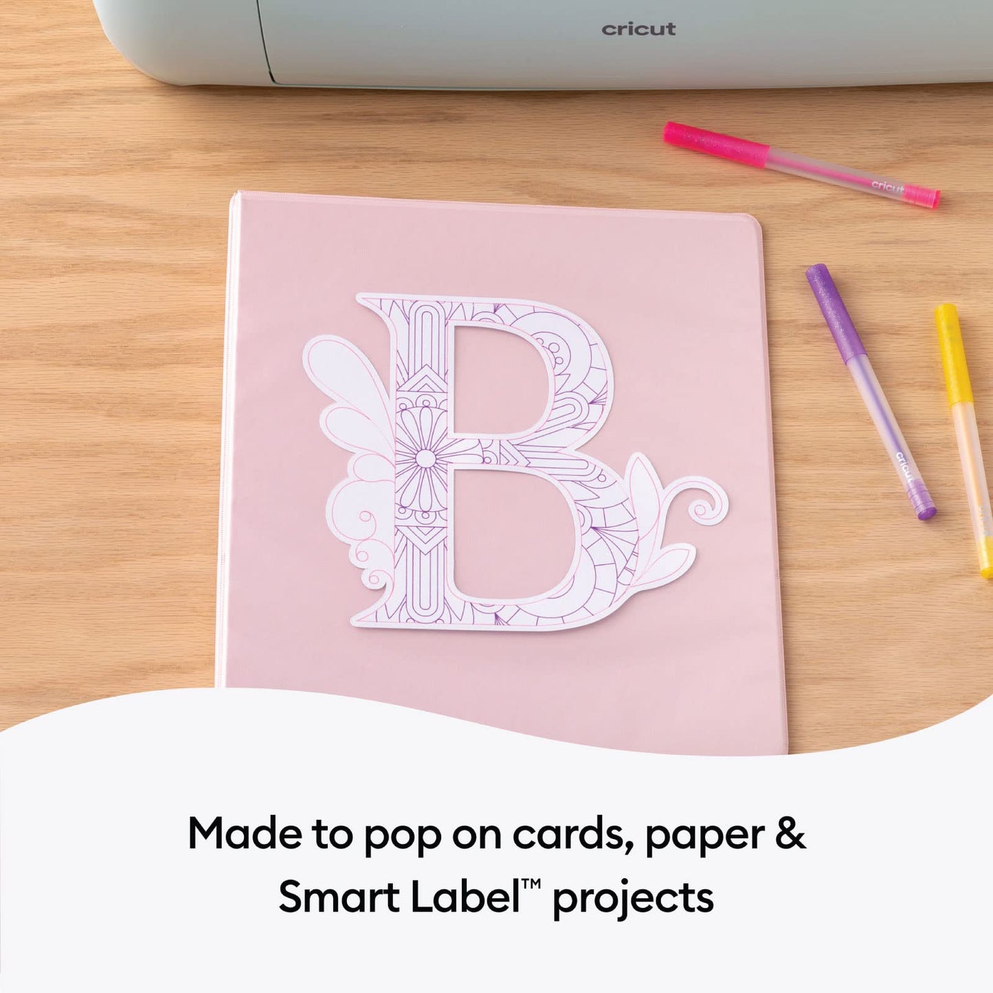 Cricut Glitter Gel Pens (Set of 10), Add Glitter to Cards, Paper, Decor, and More, for Use Maker