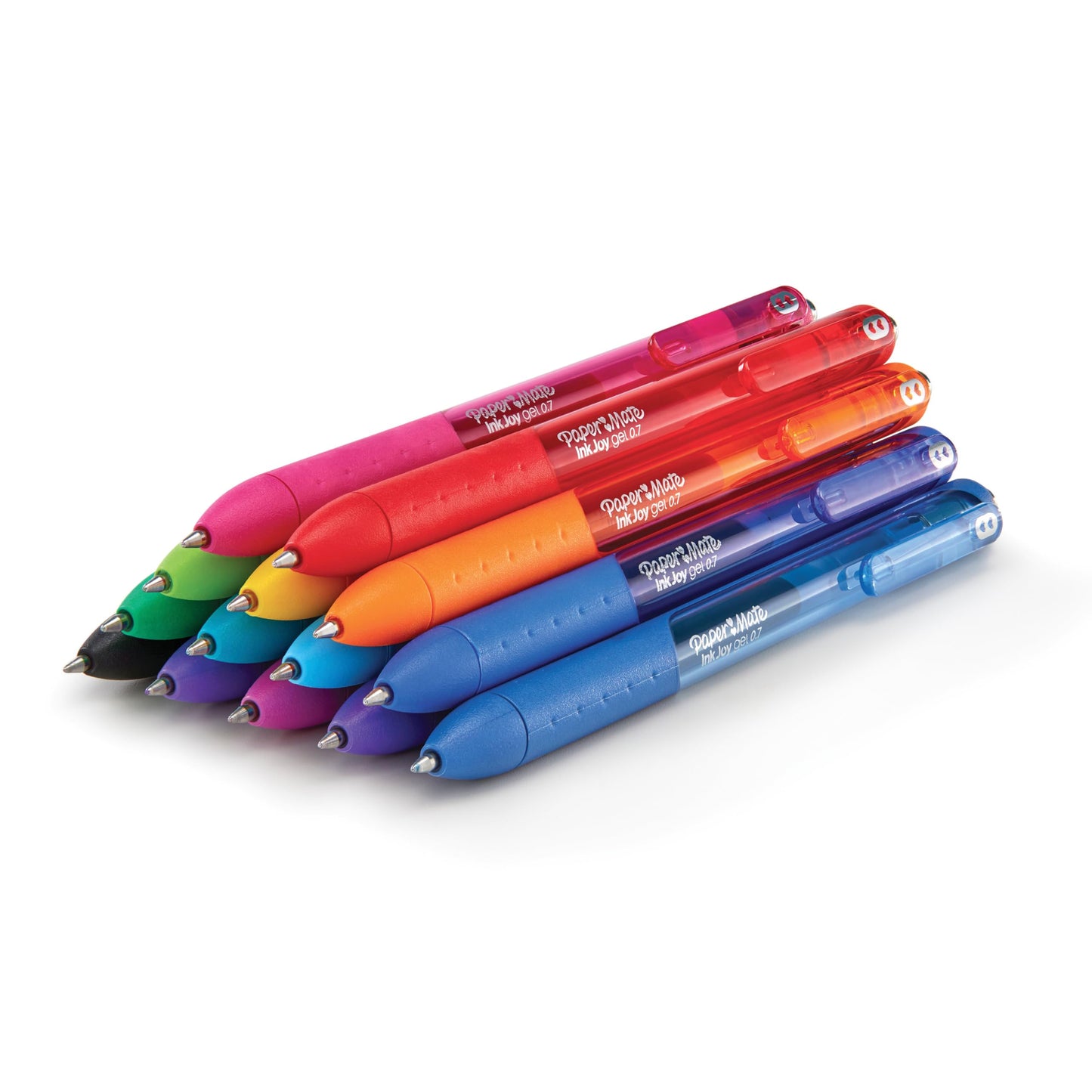 Paper Mate InkJoy Gel Pens Medium Point Assorted 10 Count, pack of 12