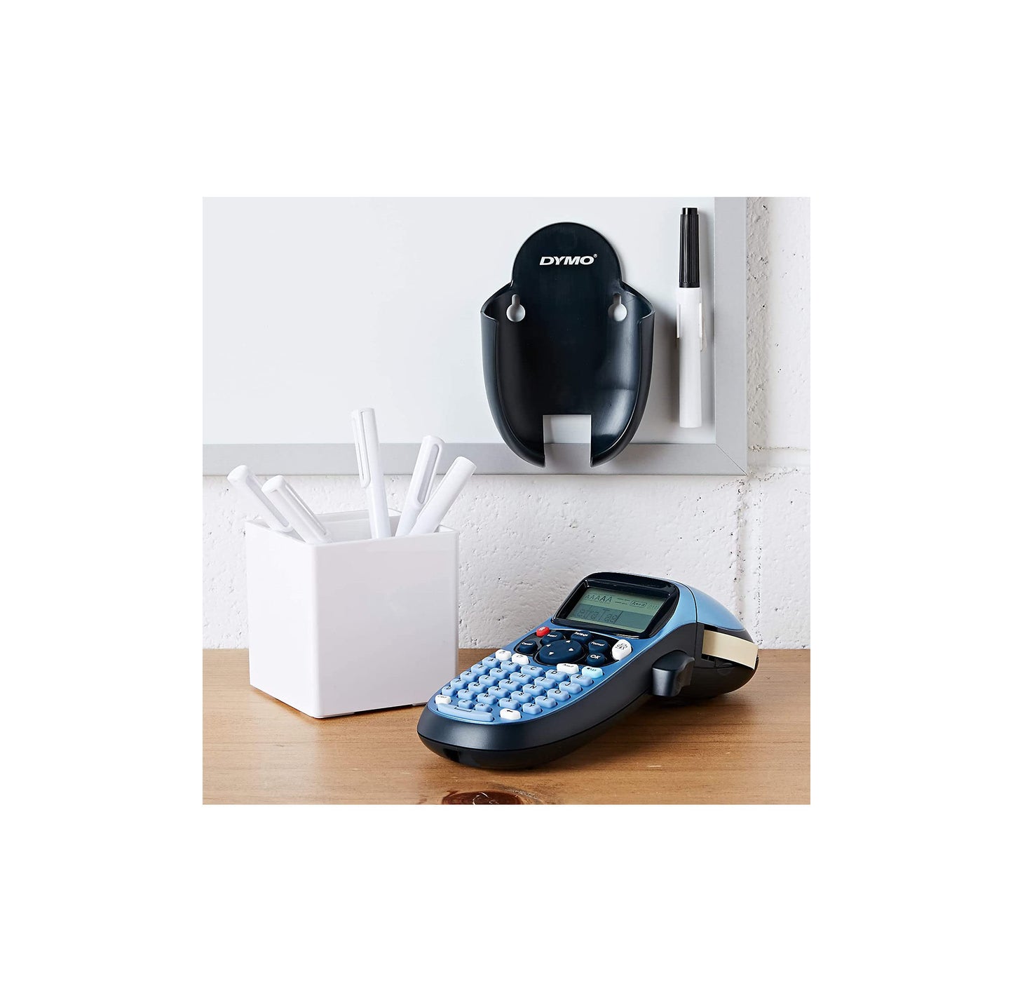 Dymo LetraTag LT-100H Plus Label Maker ABC Keyboard, Blue