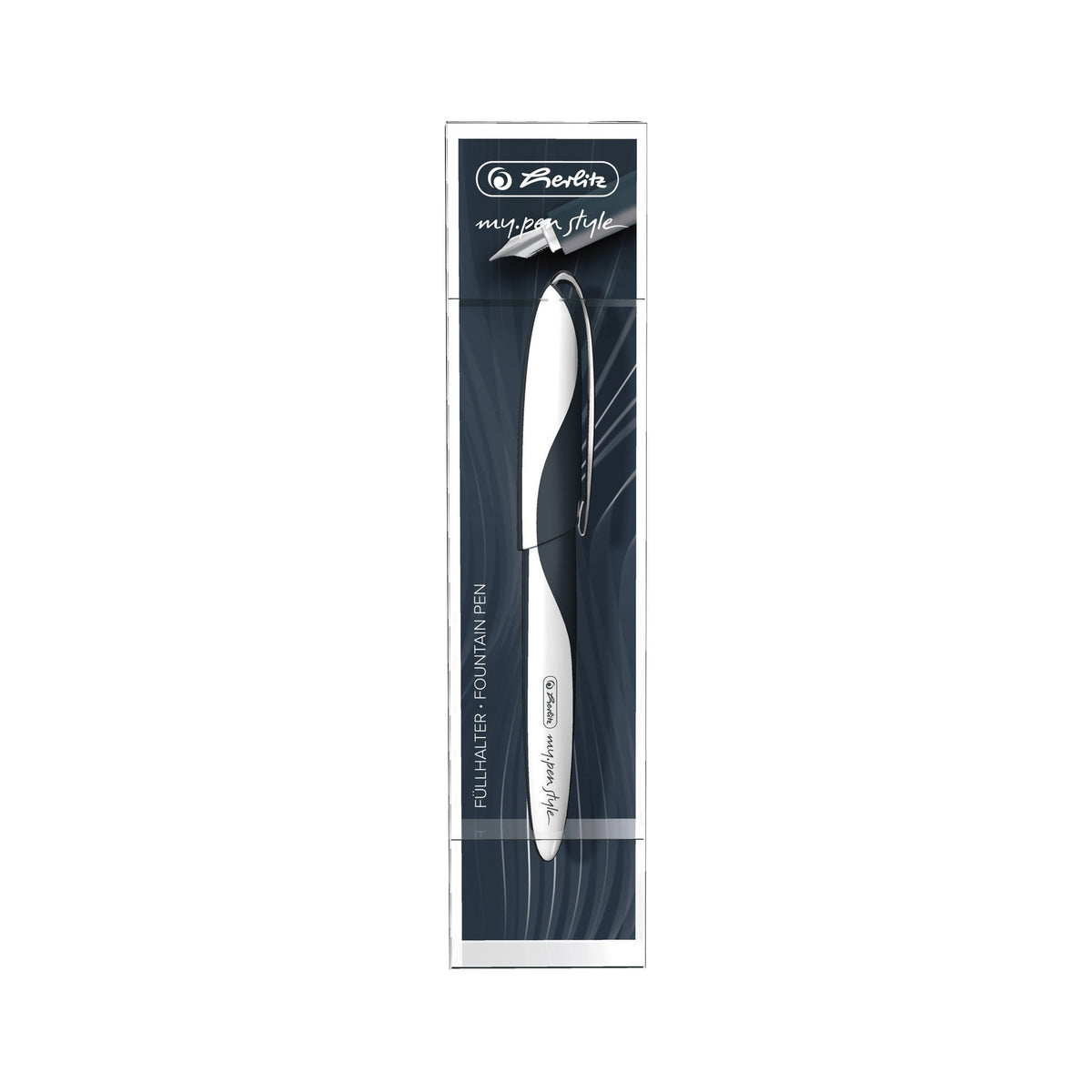 herlitz My Pen Style Fountain Pen - Dark Shale