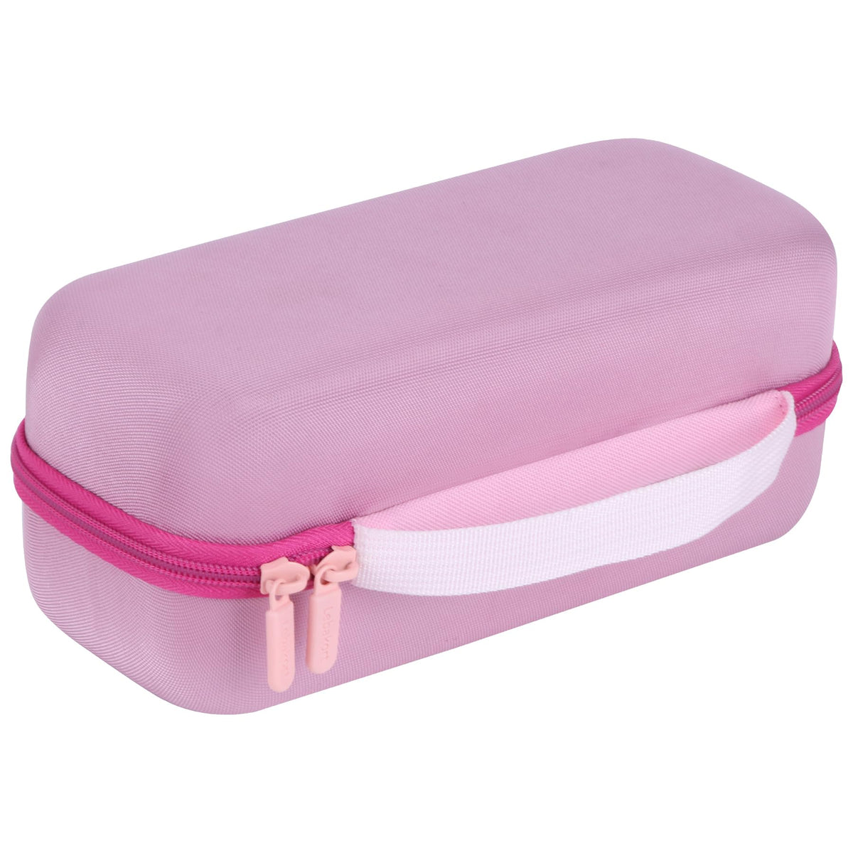 Lebakort Storage Case Compatible with DYMO LetraTag 100H / 100H Plus Handheld Label Maker (Pink
