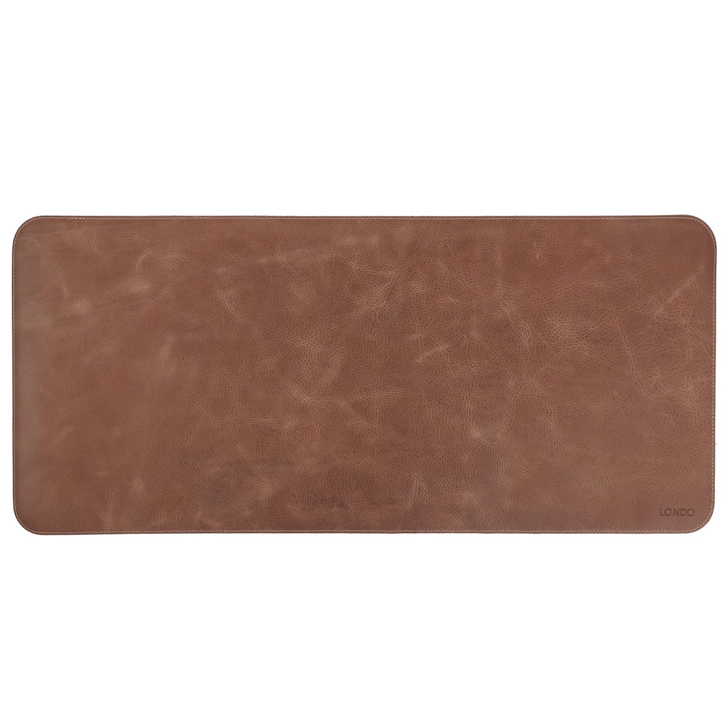 Londo Top Grain Leather Extended Mouse Pad – Large Desk Mat for Office & Gaming, Smooth Writing