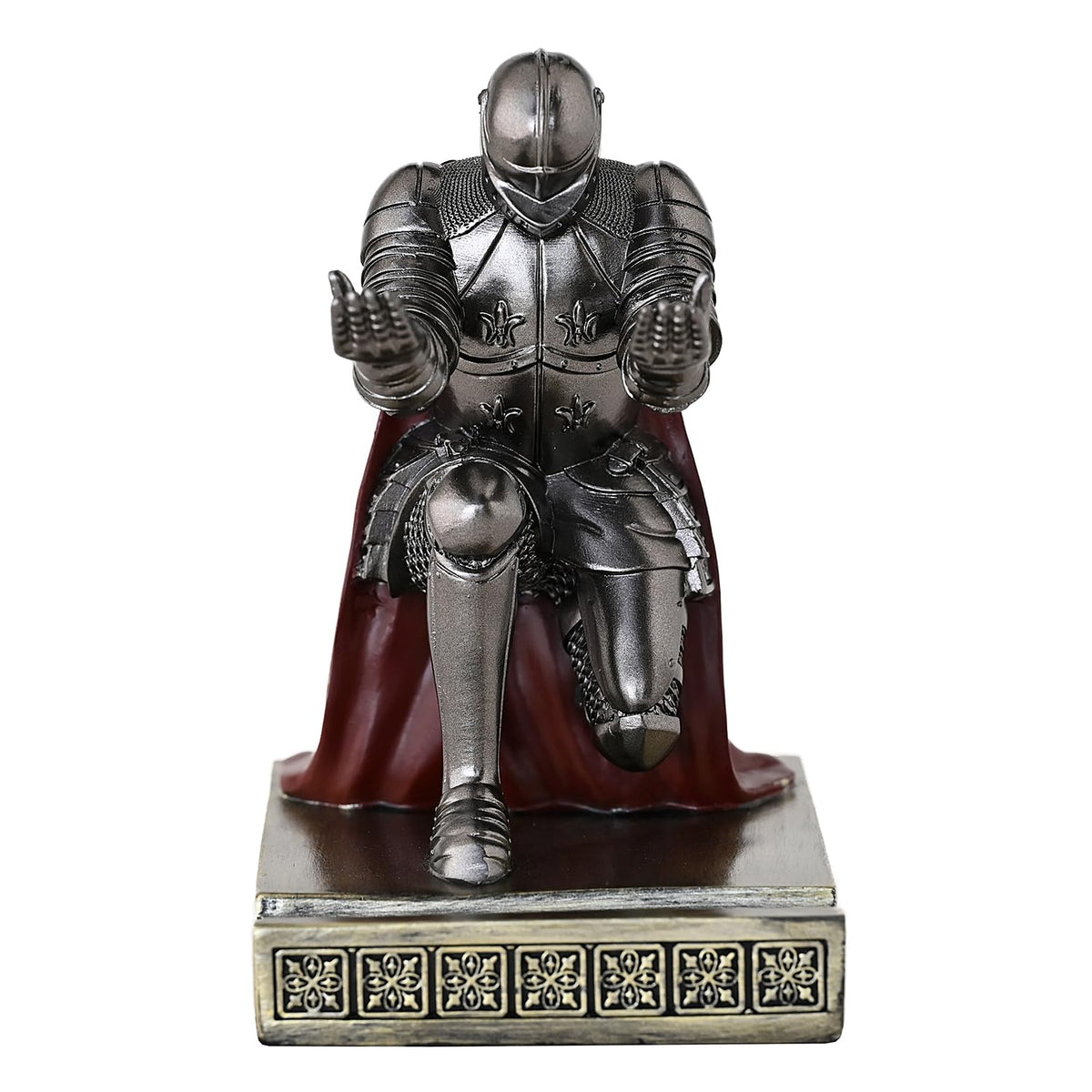 Windbreaker Soldier Knight Pen Holder Personalized Desk Accessory Iron