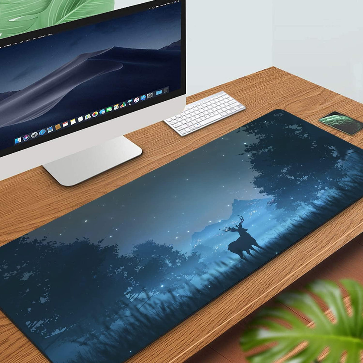 RTGGSEL 31.5x11.8 Inch Non-Slip Long Extended Large Gaming Mouse Pad with Stitched Edges XL Laptops