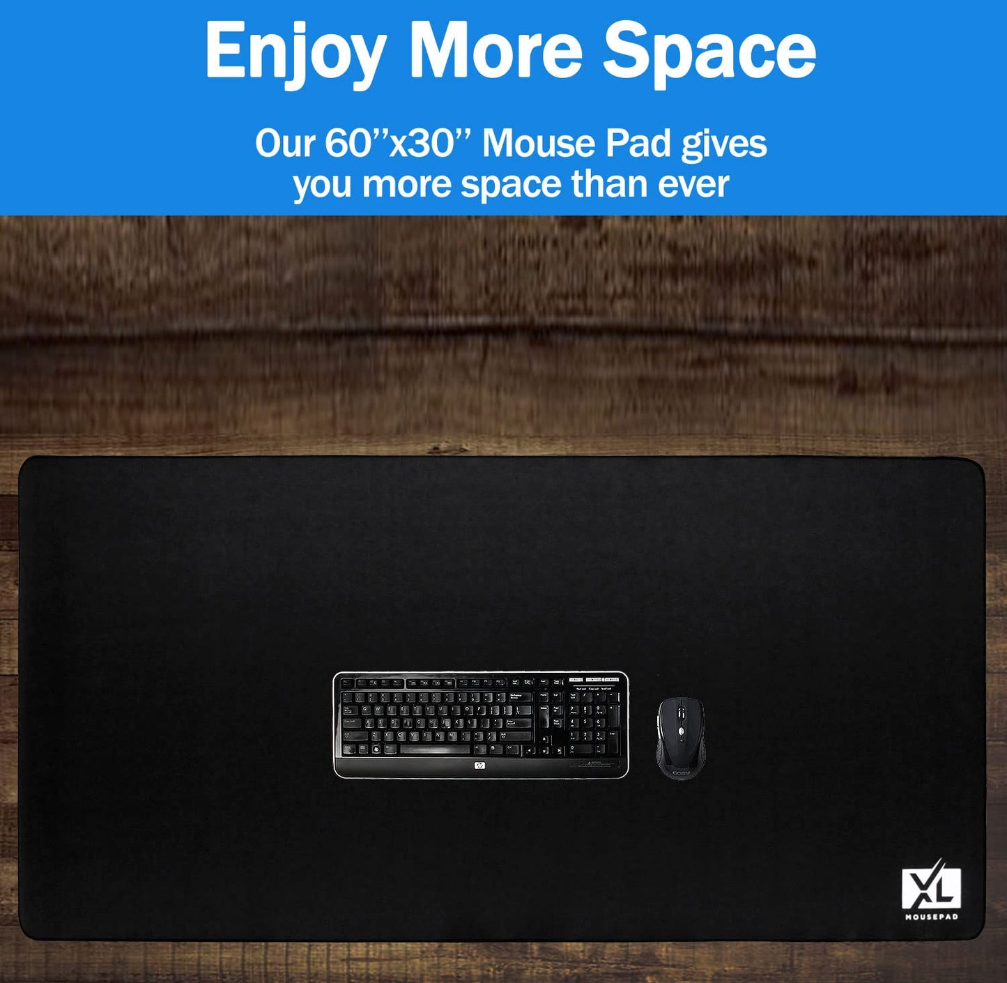 XL Mouse Pad - Big Desk Mouse Pad Extra Large for Gaming(60'' x 30'') - Super Thick Giant Mousepad