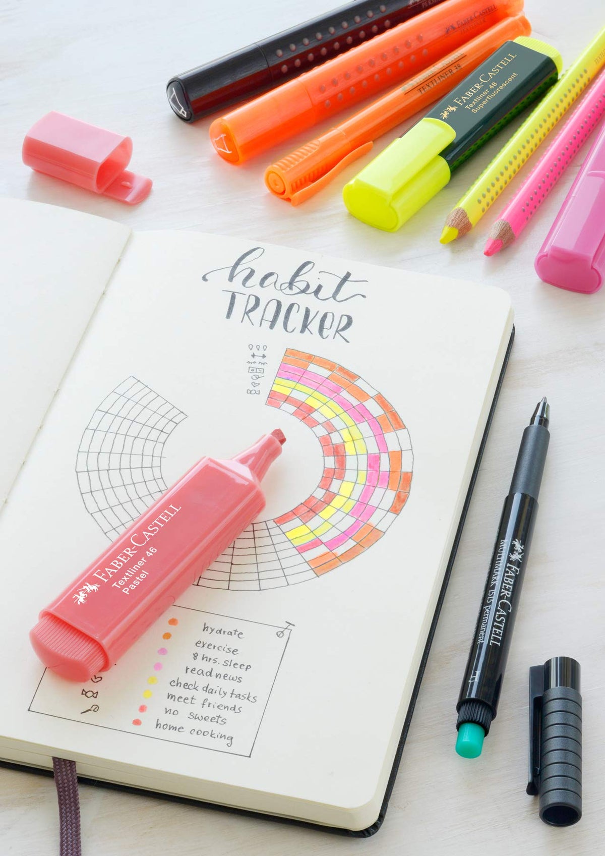 Faber-Castell 48-28 Textliner - Pink