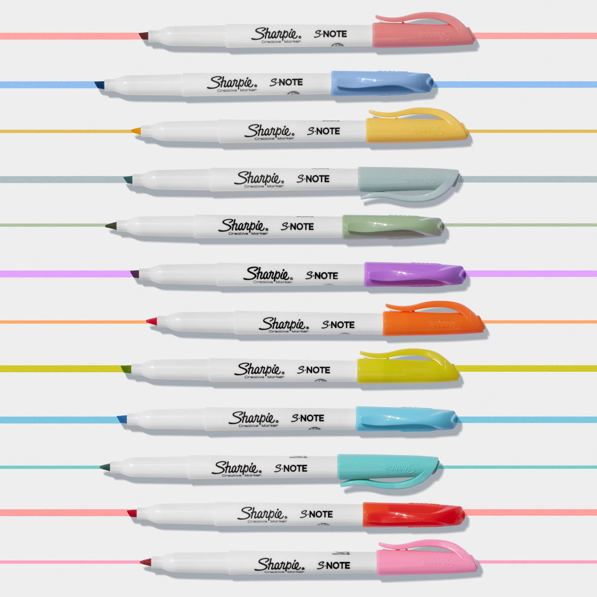 Sharpie S-Note Creative Colouring Highlighter Pens | Marker Pen to Write, Draw & More | Assorted