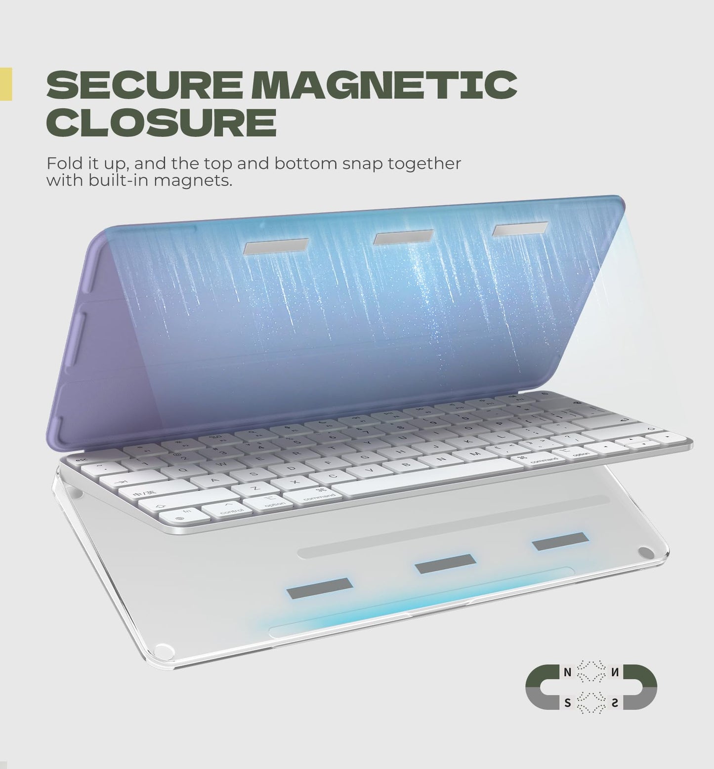 Dexnor Case for Apple Magic Keyboard with Touch ID/Lock Key 2021/2028