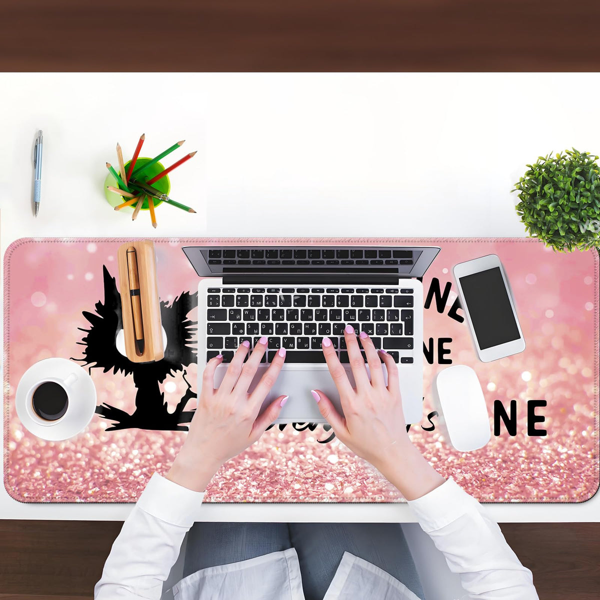 Wiabsi Desk Mat Pad,Large XXL Extended Mouse Pad Mat for Desktop Keyboard