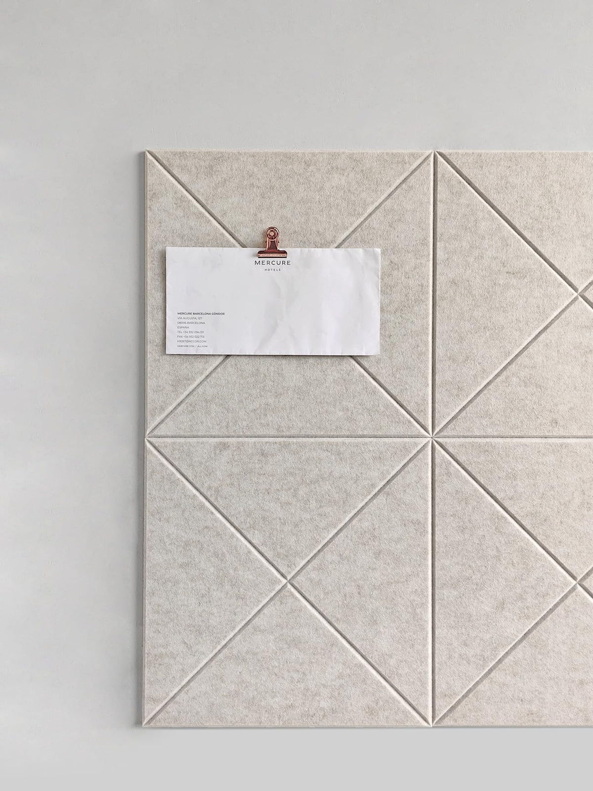 DECORITA Cork Board 24 x36 Alternative - 6 Pack Felt Wall Tiles with Safe Removable Adhesive Tabs