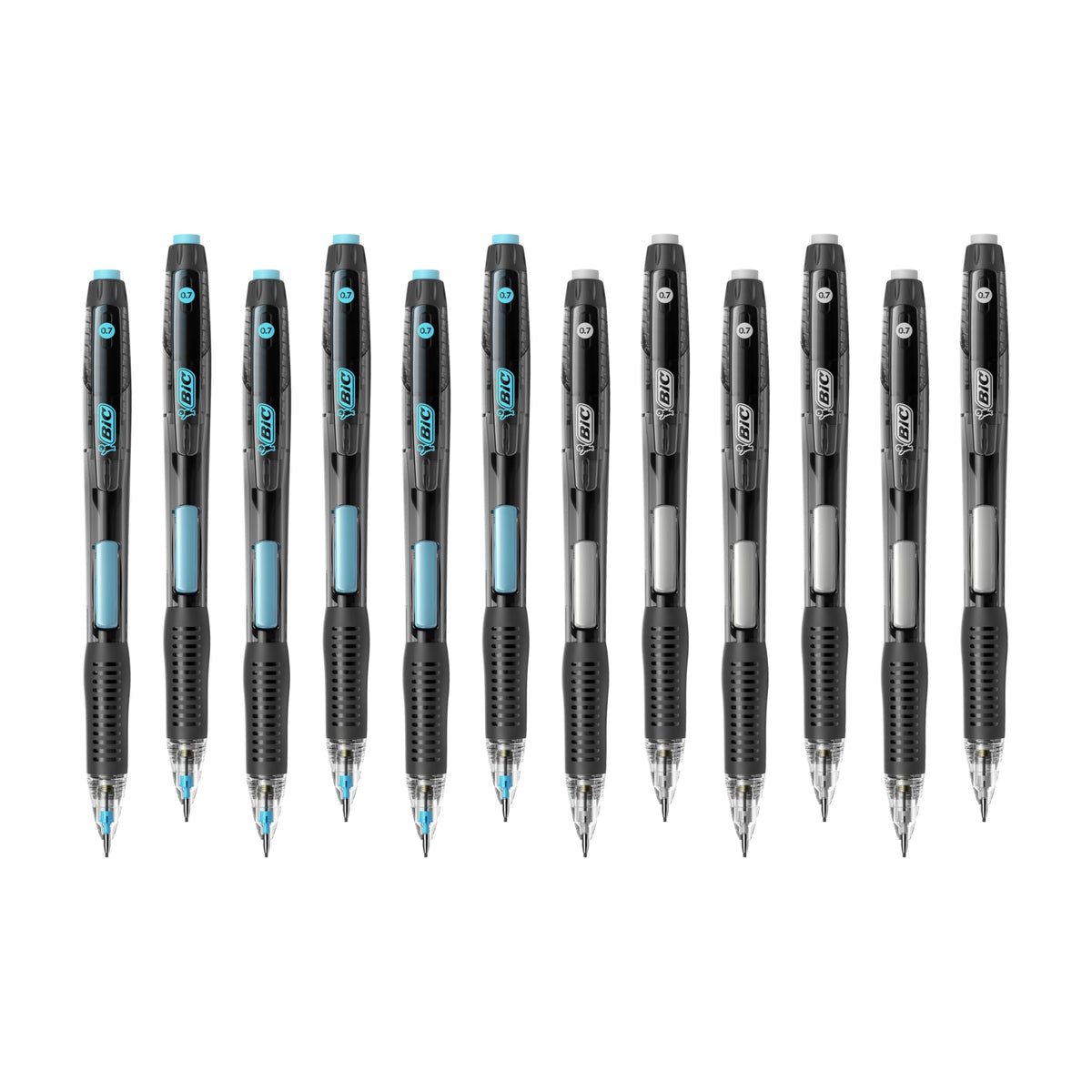 BIC Break Resistant Mechanical Pencils, No. 2 Medium Point, 12-Count