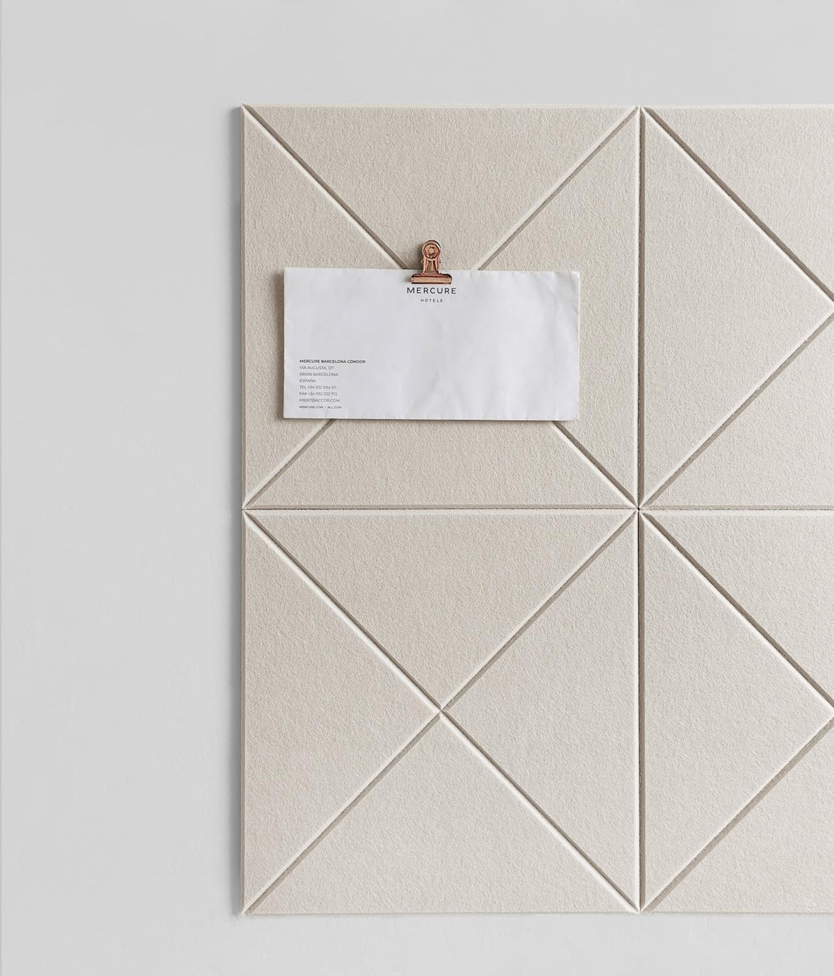 DECORITA Cork Board 24 x36 Alternative - 6 Pack Felt Wall Tiles with Safe Removable Adhesive Tabs