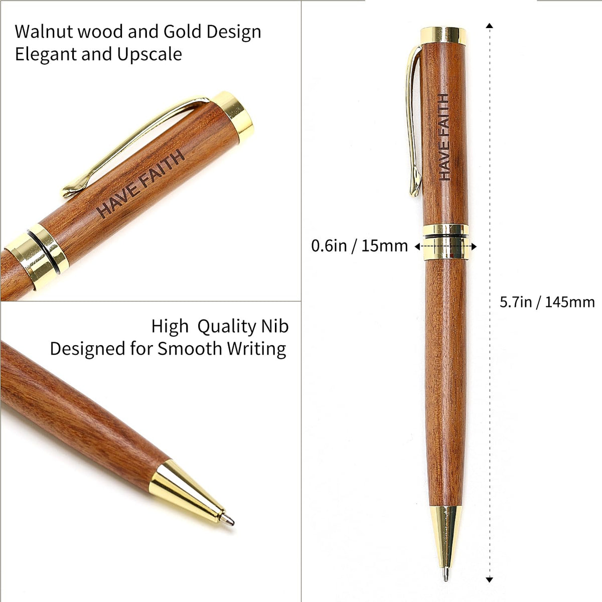 Christian Gifts for Women Men Pen Set Faith Based Spiritual Religious Gift
