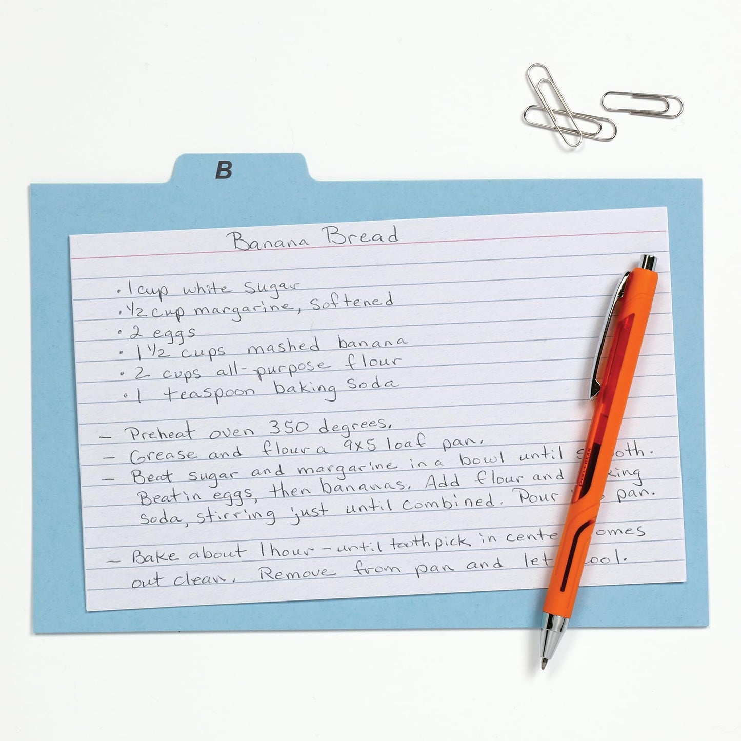 Oxford Heavy Weight Index Card Guides, 6 x 9 Inches, Alphabetical A-Z Dividers, Great Recipe Card