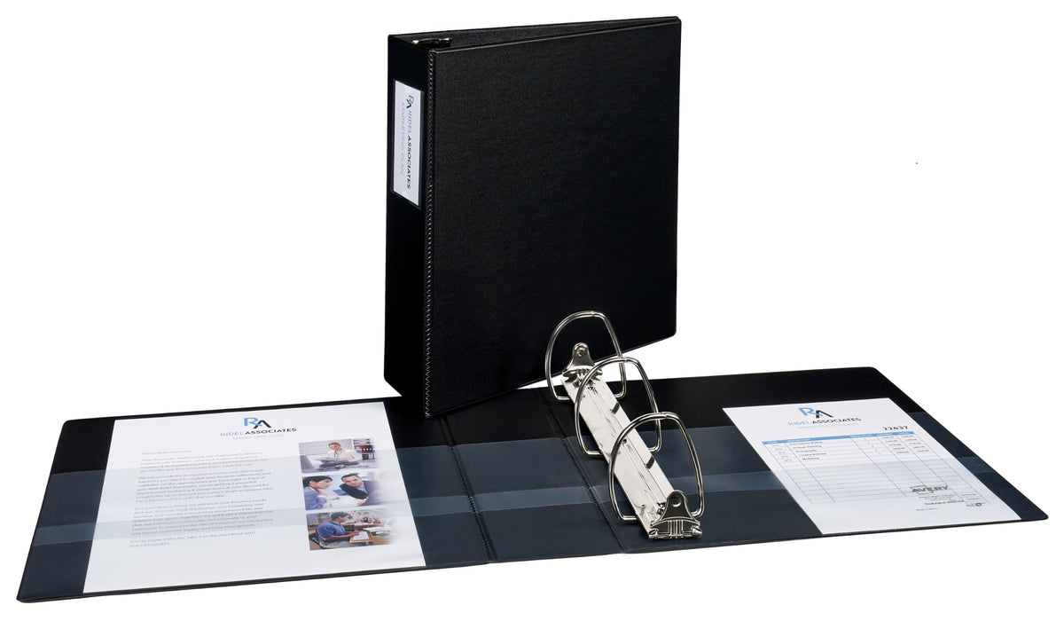 Avery® Durable 3 Ring Binder, 3" EZD® Rings, 1 Black Binder