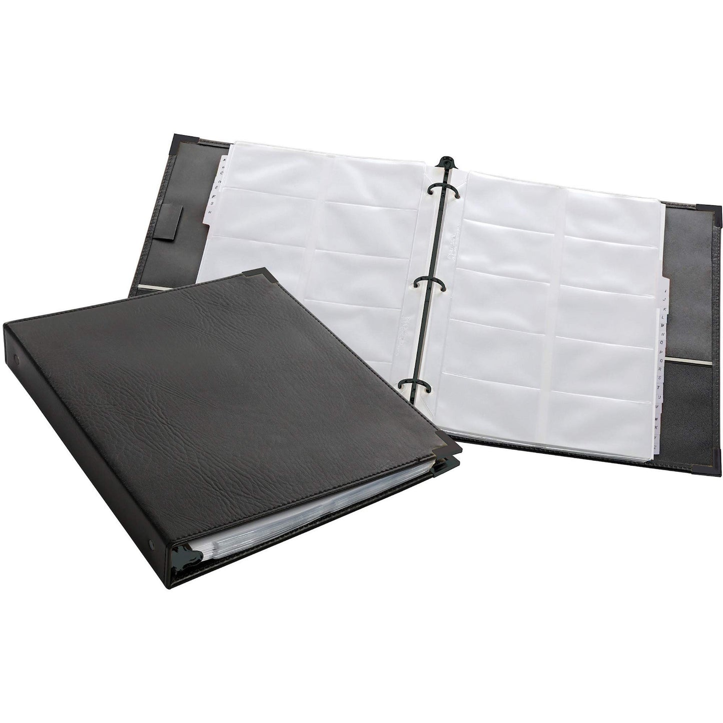 Tops Cardinal Business Card Books, 11"L x 8.5"W, (CRD65361C20)