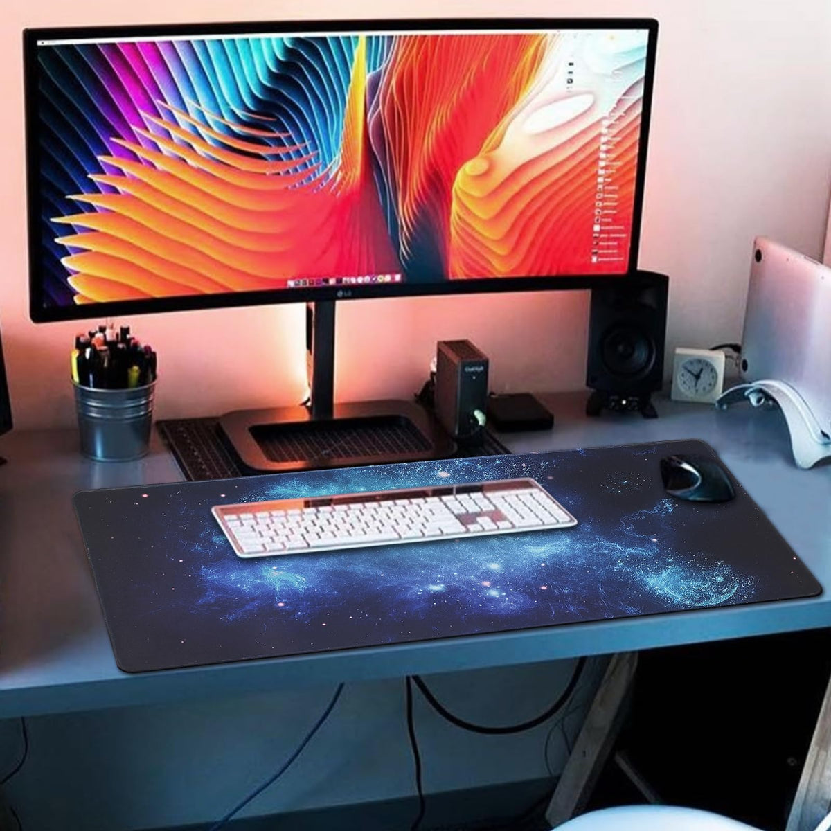 Cmhoo XXL Gaming Mouse Pad 35.4x15.7 Professional Large Mouse Pad & Computer Game Mouse Mat-90x40