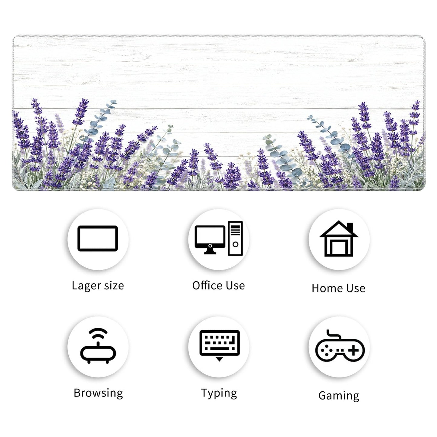 Desk Mat Large Gaming Mouse Pad + Coaster