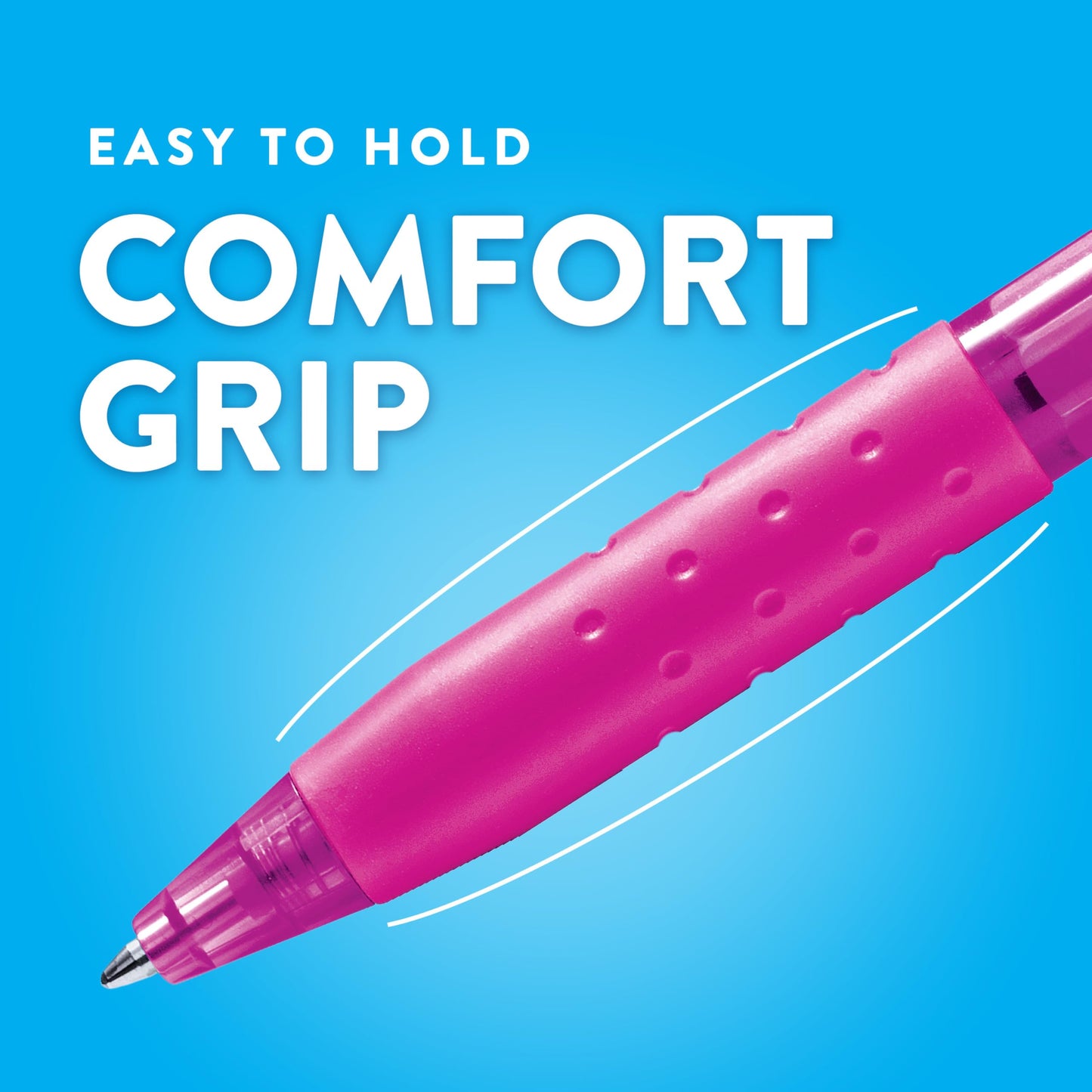 Paper Mate InkJoy 300RT Retractable Ballpoint Pens, Medium Point (1.0mm), 24 Count - Colorful