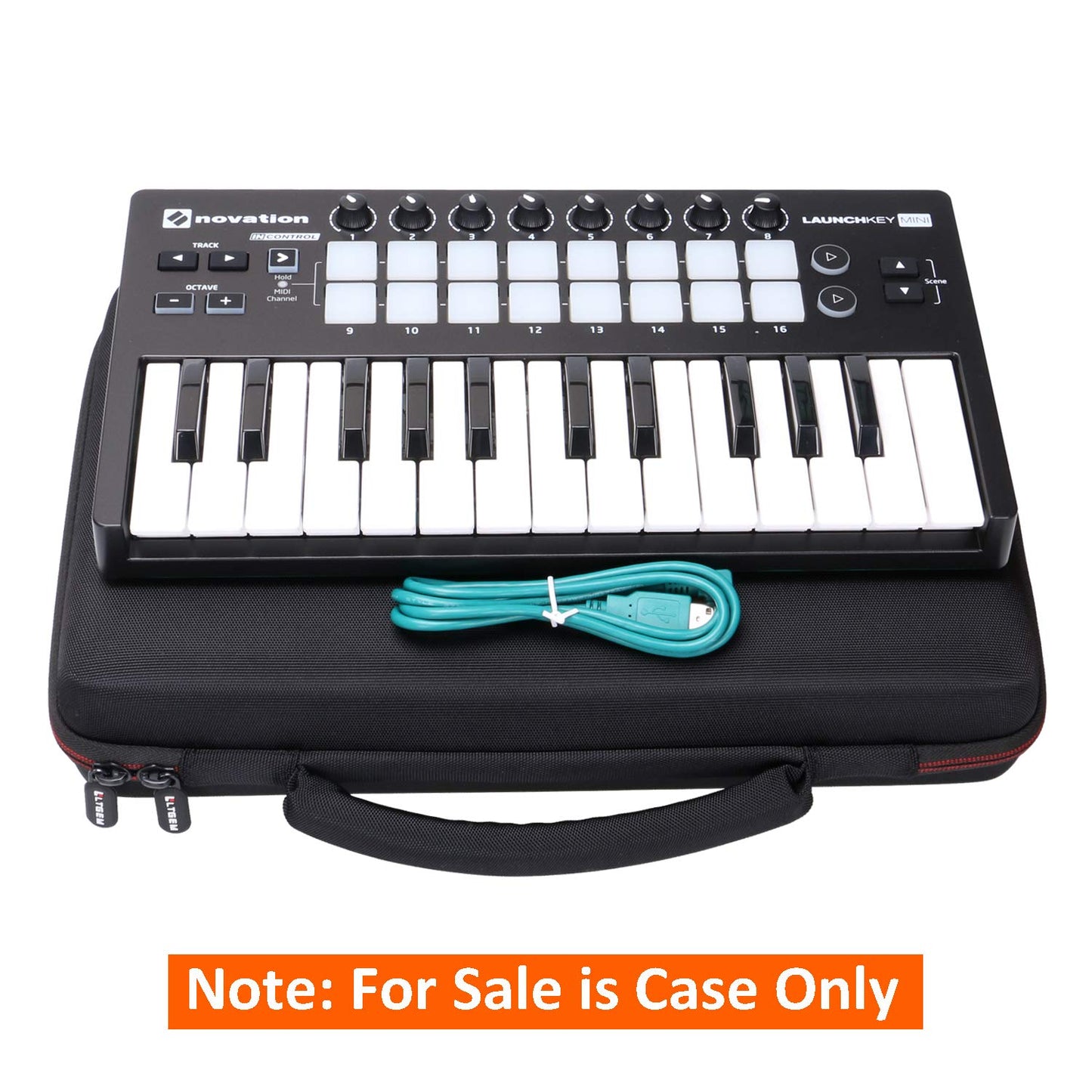Keyboard Controller Case for Novation Launchkey Mini 25 Keyboard MK2