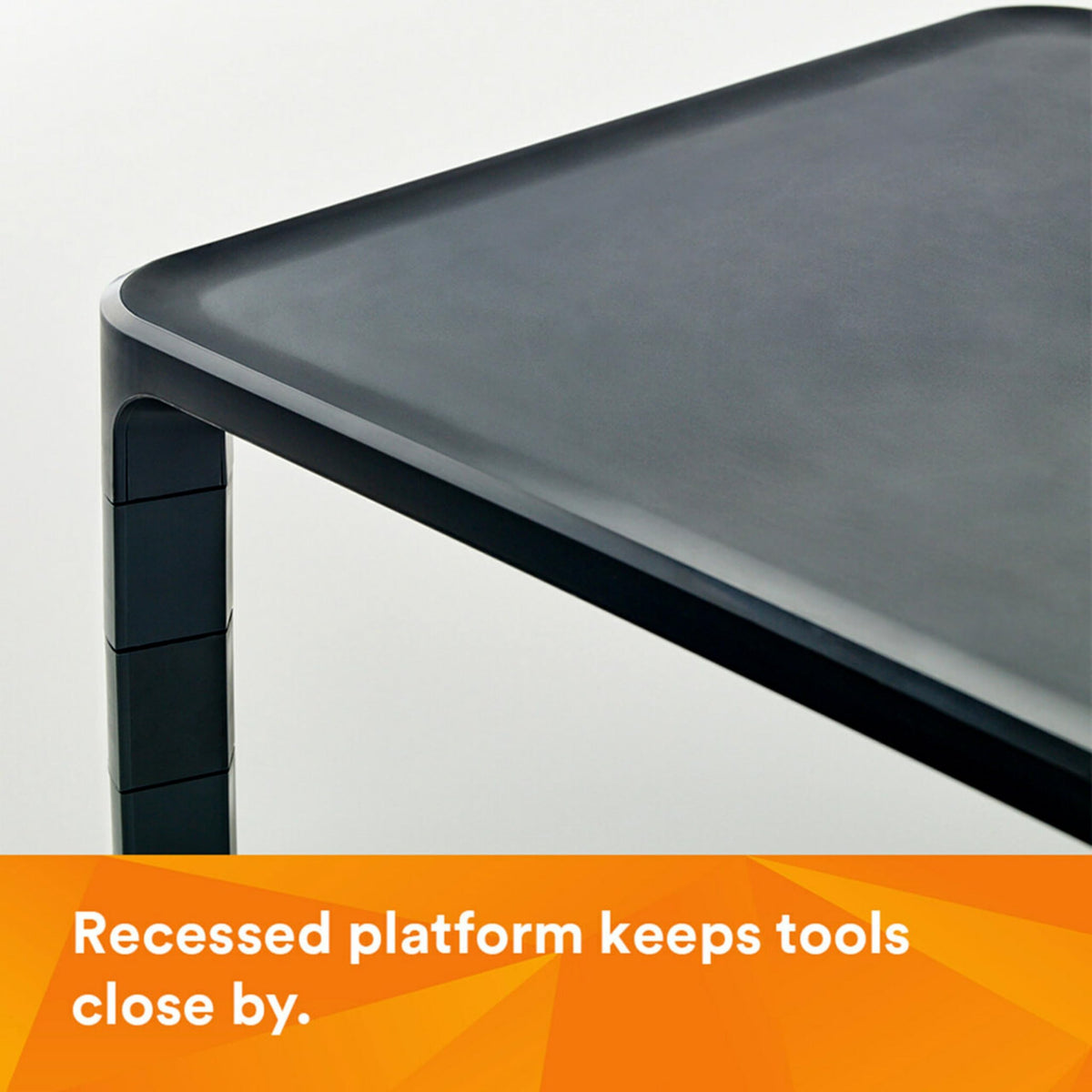 3M Adjustable Computer Monitor Stand, 16 in x 12 in x 13.6 in