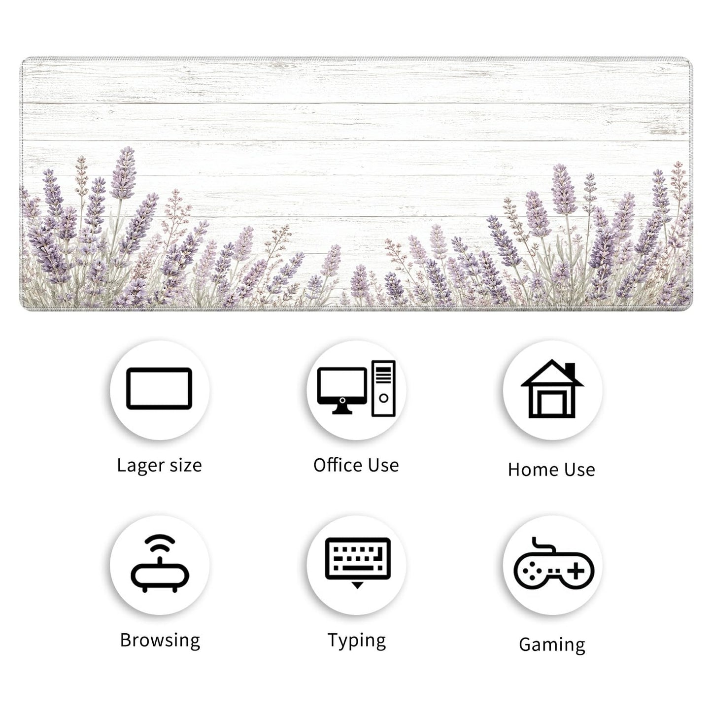 Desk Mat Large Gaming Mouse Pad + Coaster