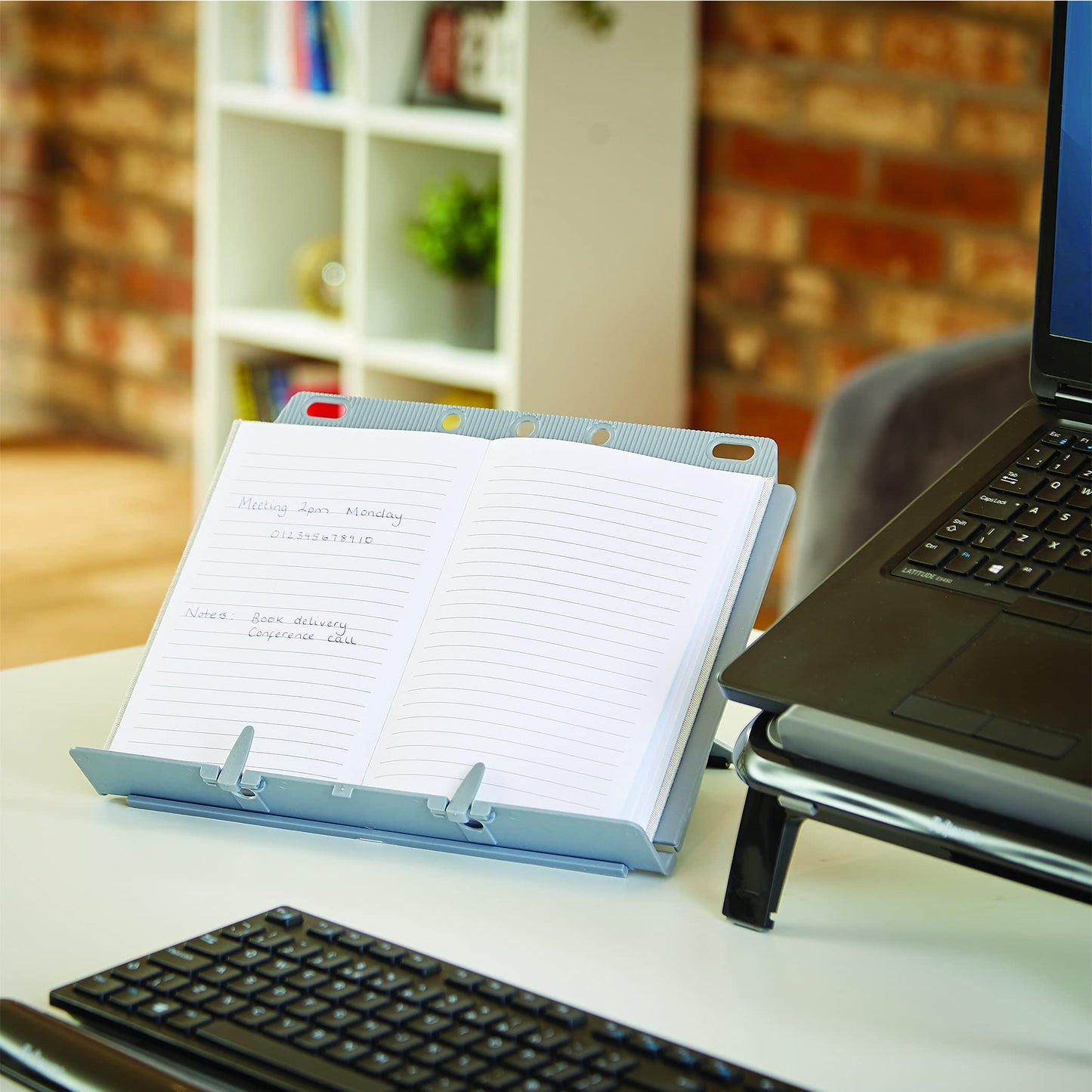 Fellowes 21140 Booklift Copyholder(Metallic Silver)