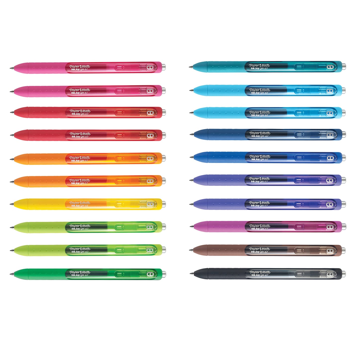 Paper Mate InkJoy Gel Pens, Medium Point (0.7mm), Assorted Colors, 60 Count - Back to School