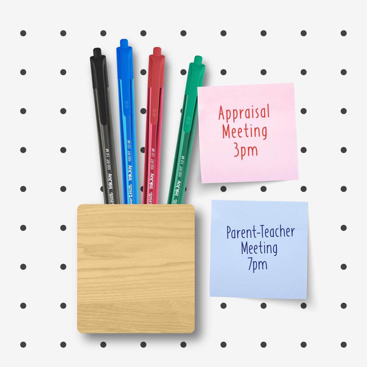 Paper Mate InkJoy 100RT Retractable Ballpoint Pens | Medium Point (1.0mm) | Black | 100 Count