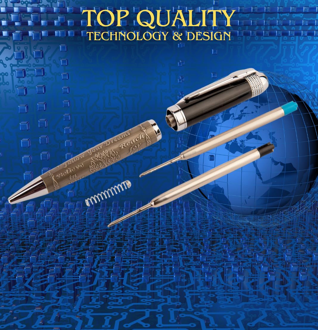 S&R Somit Luxury Ballpoint Pen Gift Set with Fancy LED Box